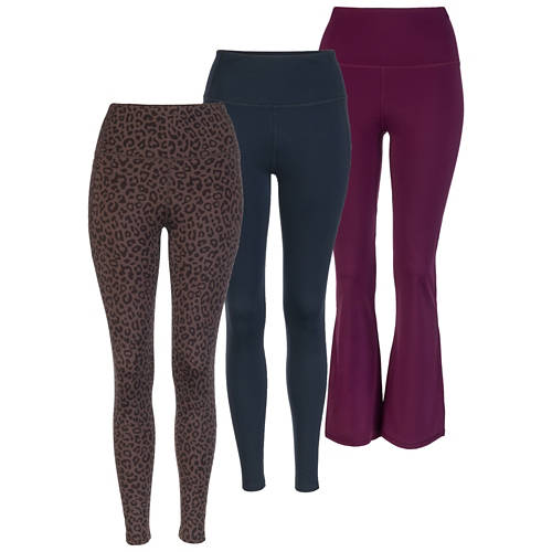 Gruppe 1, Damen-Yogahose, Leopard, Gr. 36/38