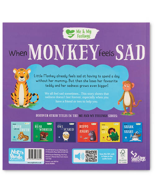 Back shot 1, Animal Emotion Picture Flat Books