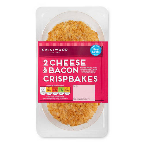 Cheese & Bacon Crispbakes 2 Pack