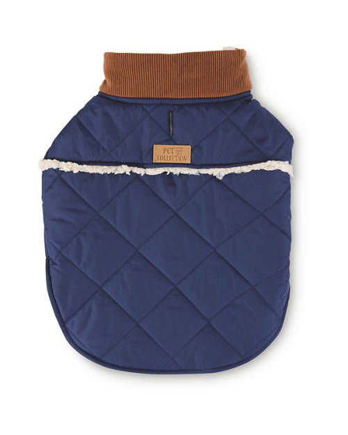 Front shot 1, Quilted Dog Coat