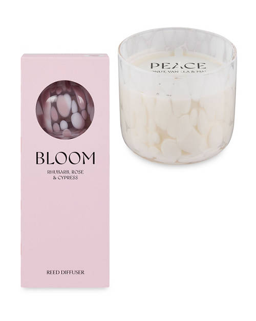 Group 1, Spring Confetti Glass Candle/Reed Diffuser