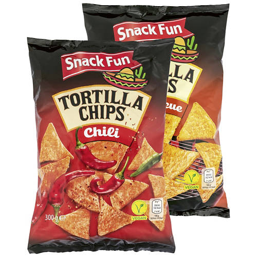 Gruppe 1, Tortilla-Chips, Chili