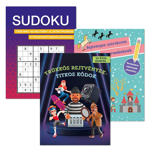 Csoport 1, Rejtvénykönyv, Sudoku