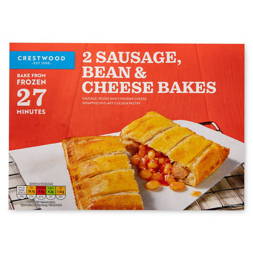 Sausage, Bean & Cheese Bakes 2 Pack