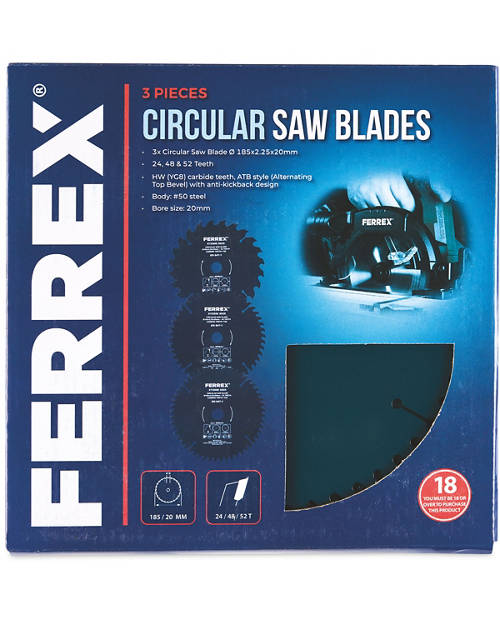 Saw Blades Mix Product Image Front shot 01