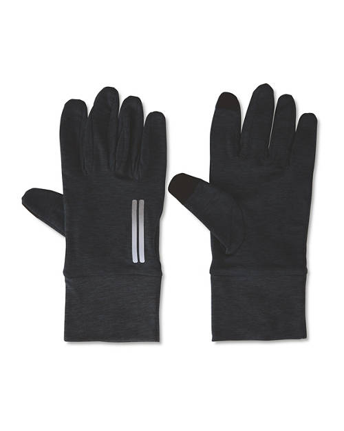 CRANE, L M WINTER RUNNING ACC, Gloves, Black, 7