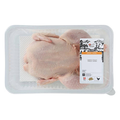 Vista frontale 2, Pollo intero