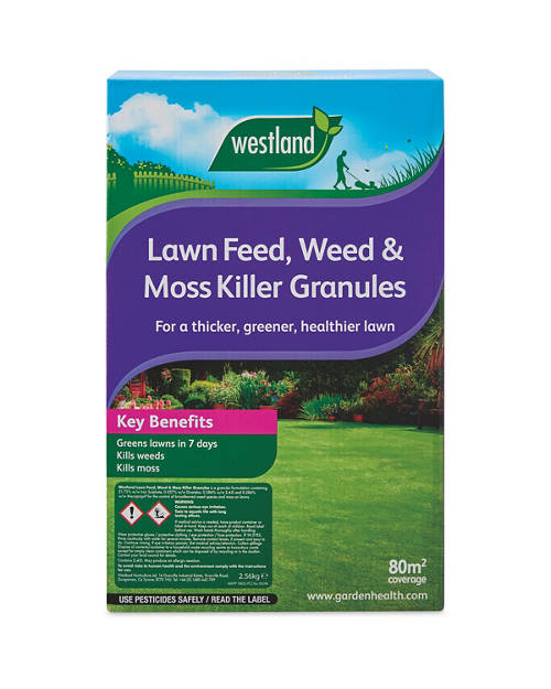 Lawn Feed Weed Moss Killer