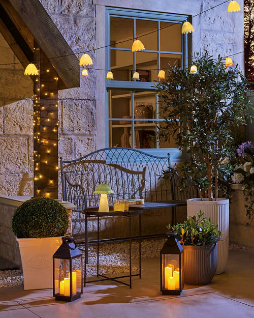 Lifestyle 1, Solar 100 LED String Lights