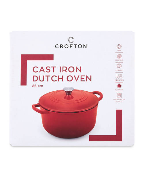 Front shot 2, Cast Iron Dutch Oven