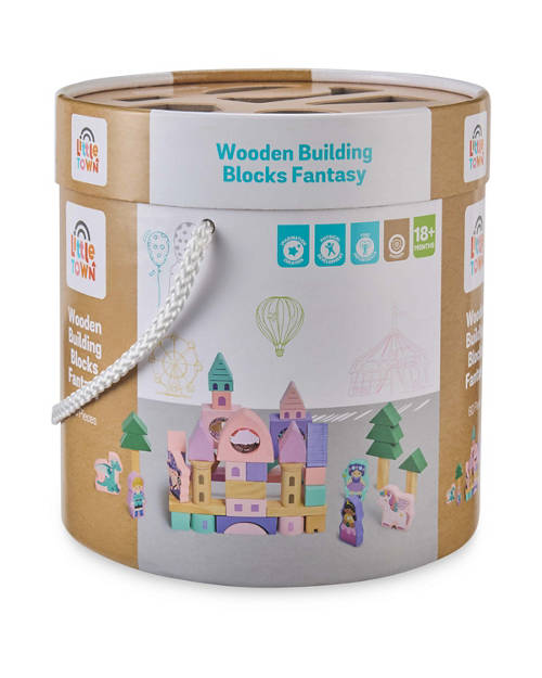 Front shot 2, Wooden Building Blocks