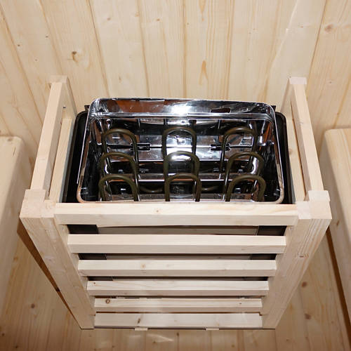 Details 2, Outdoor Sauna CUBE XL