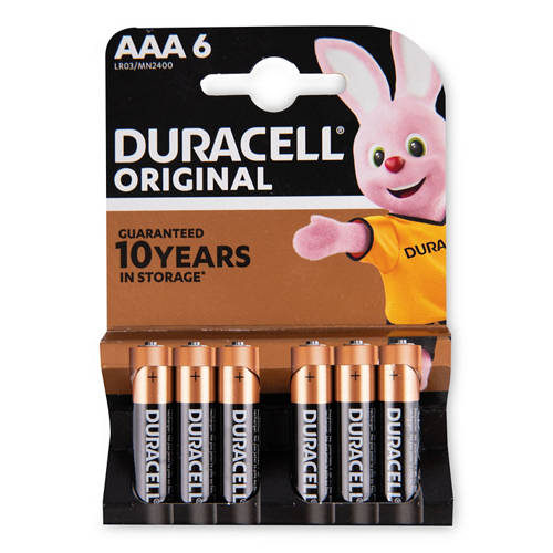 Duracell Original Batteries 6 Pack