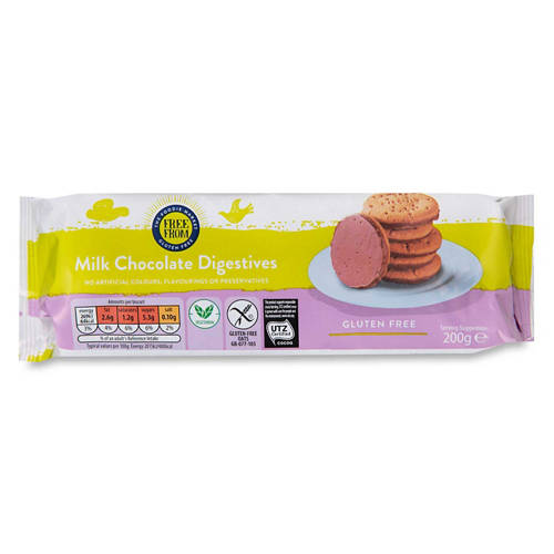 Gluten Free Chocolate Digestives 170g