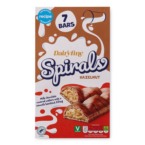 Spirals Hazelnut 7 Pack