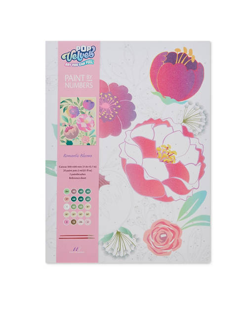 Details 1, Velvet Paint by Numbers