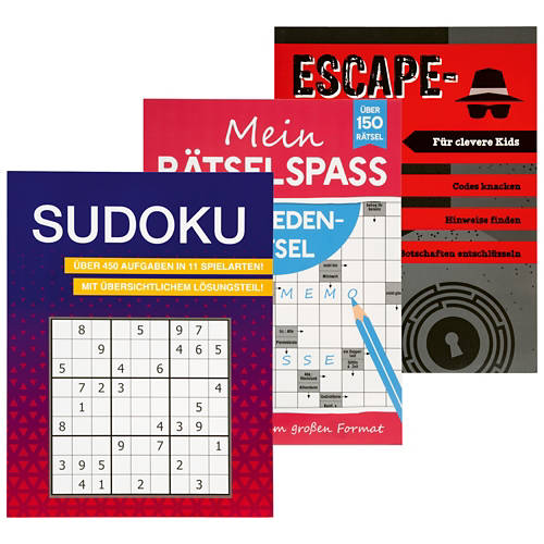 Groupe 1, Cahier d’énigmes, Sudoku