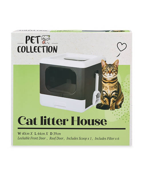 Front shot 2, Cat Litter House