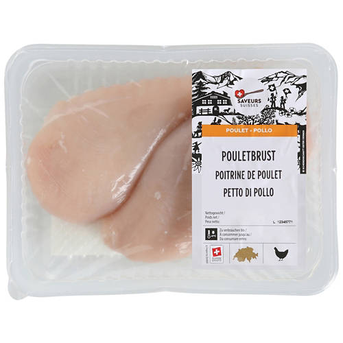 Vorderansicht 2, Pouletbrüste