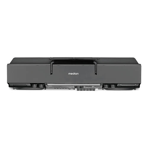 Vorderansicht 2, Retro-Boombox P66538 schwarz