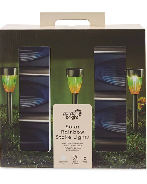 Front shot 3, Solar Rainbow Stake Light