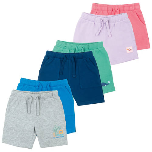 Gruppo 1, Pantaloncini in felpa per bambini, viola/fucsia, 104