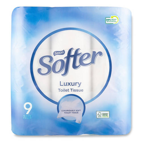 Luxury Toilet Tissue 9 Pack