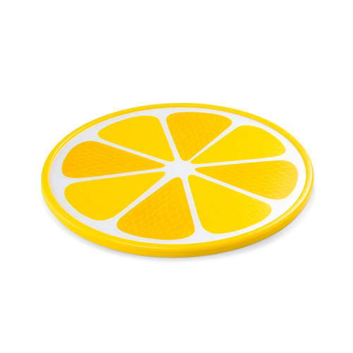 Vista frontale 1, Taglieri a forma di frutta, limone