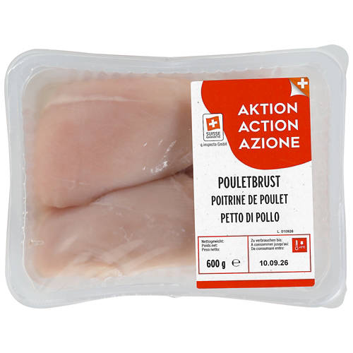 Vue de face 2, Poitrine de poulet