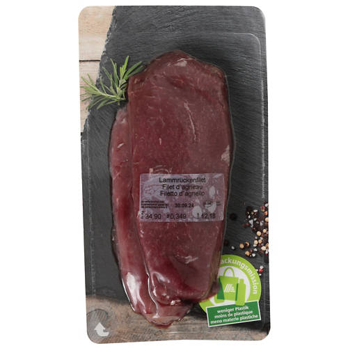 Vista frontale 2, Filetto di lombo d’agnello