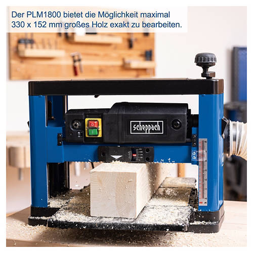 Details 3, Dickenhobelmaschine PLM1800