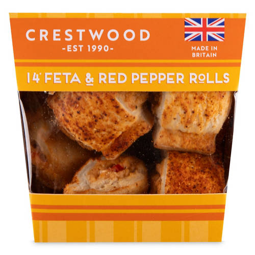 Red Pepper & Feta Mini Rolls