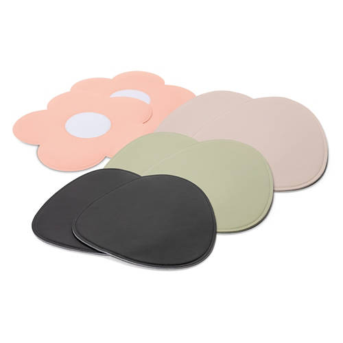 Groupe 1, Set de table, set de 2, forme d'œuf, beige