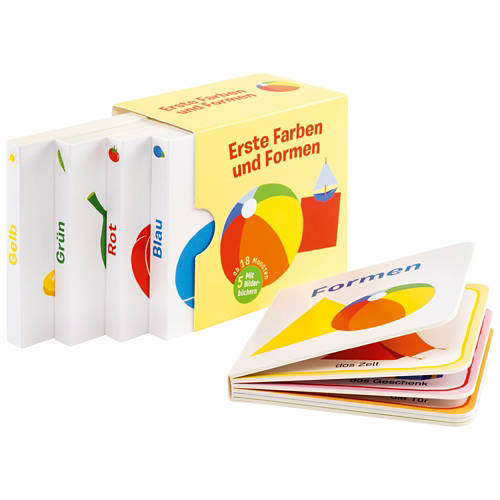 Vista frontale 1, Il mio primo libro illustrato, Colori e forme