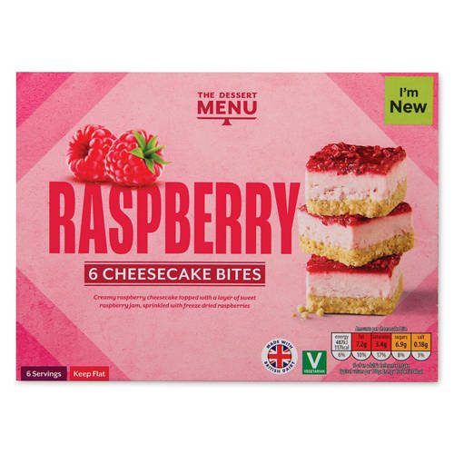 Raspberry Summer Cheesecake Bites