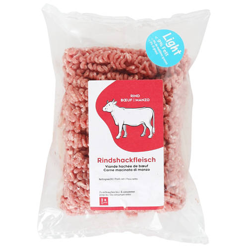 Vista frontale 2, Carne macinata di manzo, light