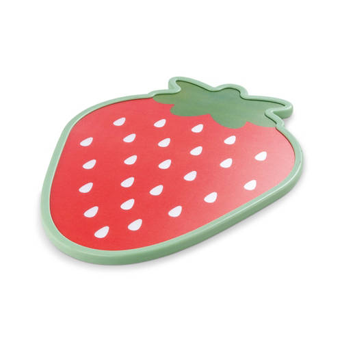 Vista frontale 1, Taglieri a forma di frutta, fragola