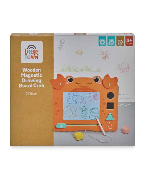 Front shot 2, Wooden Magnet Set/Drawing Board