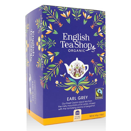 Elölnézet 1, Bio teaválogatás, Earl Grey, 20 filter