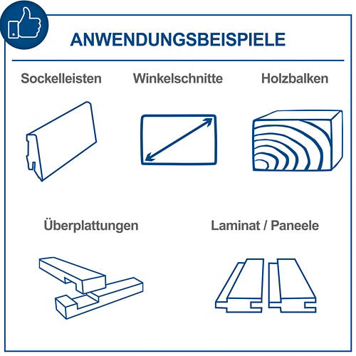 Lifestyle 5, Kapp-, Zug- und Gehrungssäge HM254
