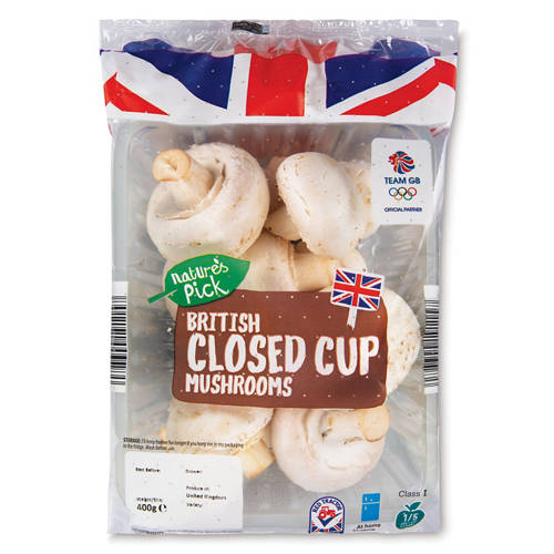 British Closed Cup Mushrooms