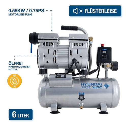 Details 1, Silent Kompressor SAC55751