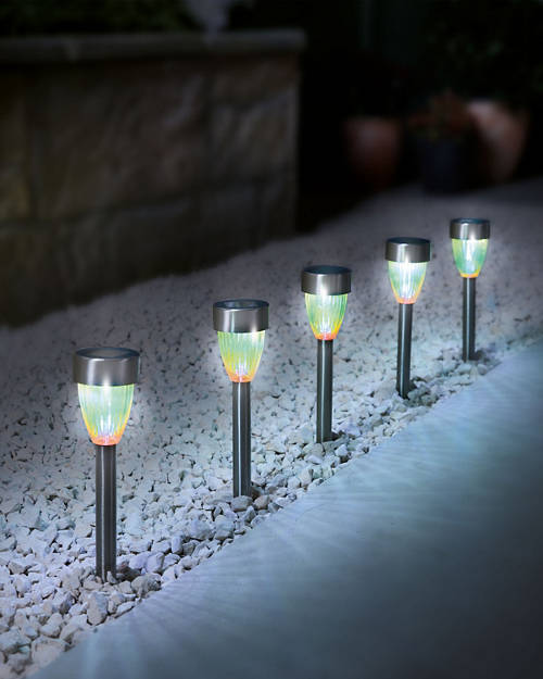 Lifestyle 1, Solar Rainbow Stake Light