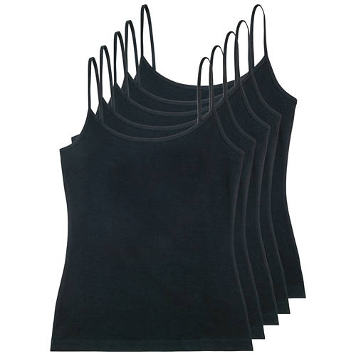 Vue de face 1, Maillot de corps pour femmes, noir, taille 44/46