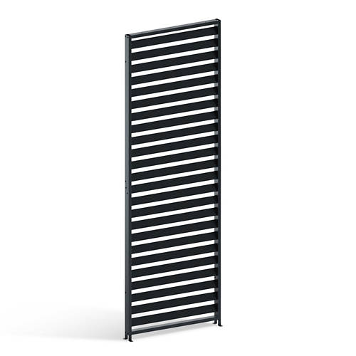 Details 4, Lamellenwand horizontal, 350 cm