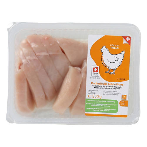 Vista frontale 2, Medaglioni di petto di pollo
