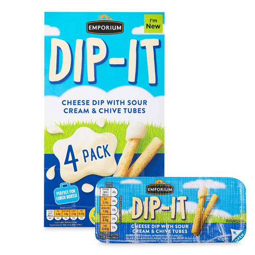Jumbo Tube Dip 4 Pack