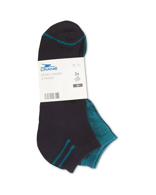 Front shot 2, Low Cut Sport Socks 2 Pack