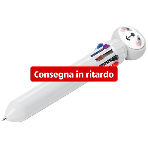 Vista frontale 1, Accessori di cancelleria, bradipo, 10 colori