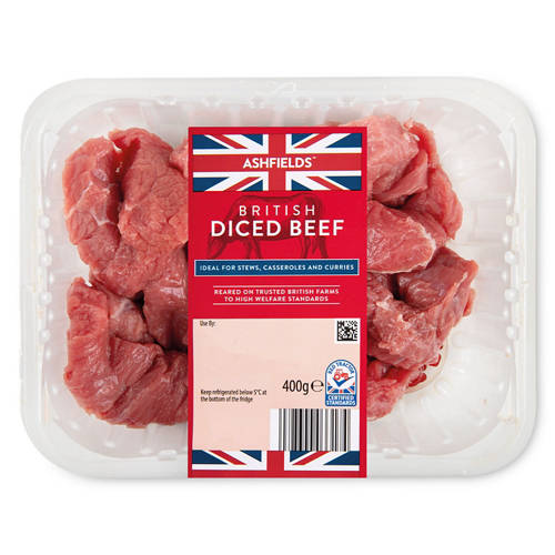 Lean Diced Beef